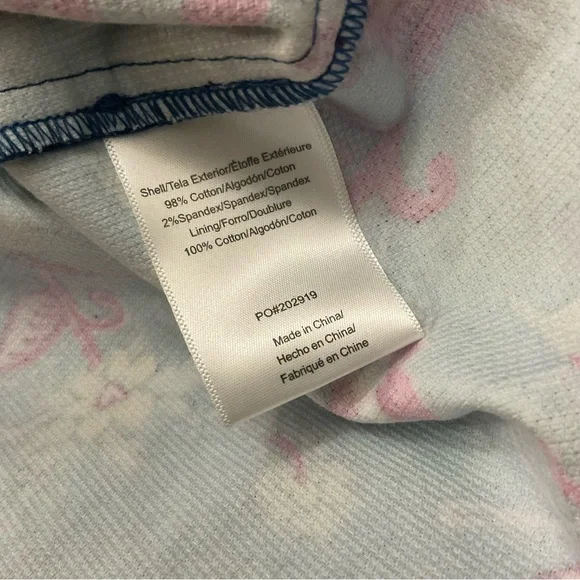 ModCloth Blue Floral Paisley Corduroy Overall Jumper Dress M NWT - Picture 5 of 5